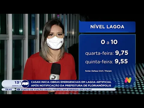 Casan inicia obras emergenciais em lagoa artificial após notificação da prefeitura da Capital