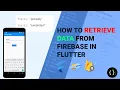 How to retrieve data from firebase in flutter Cloud Firestore Flutter Tutorials