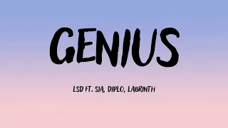 Download LSD - Genius (Lyrics) ft. Sia, Diplo, Labrinth MP3