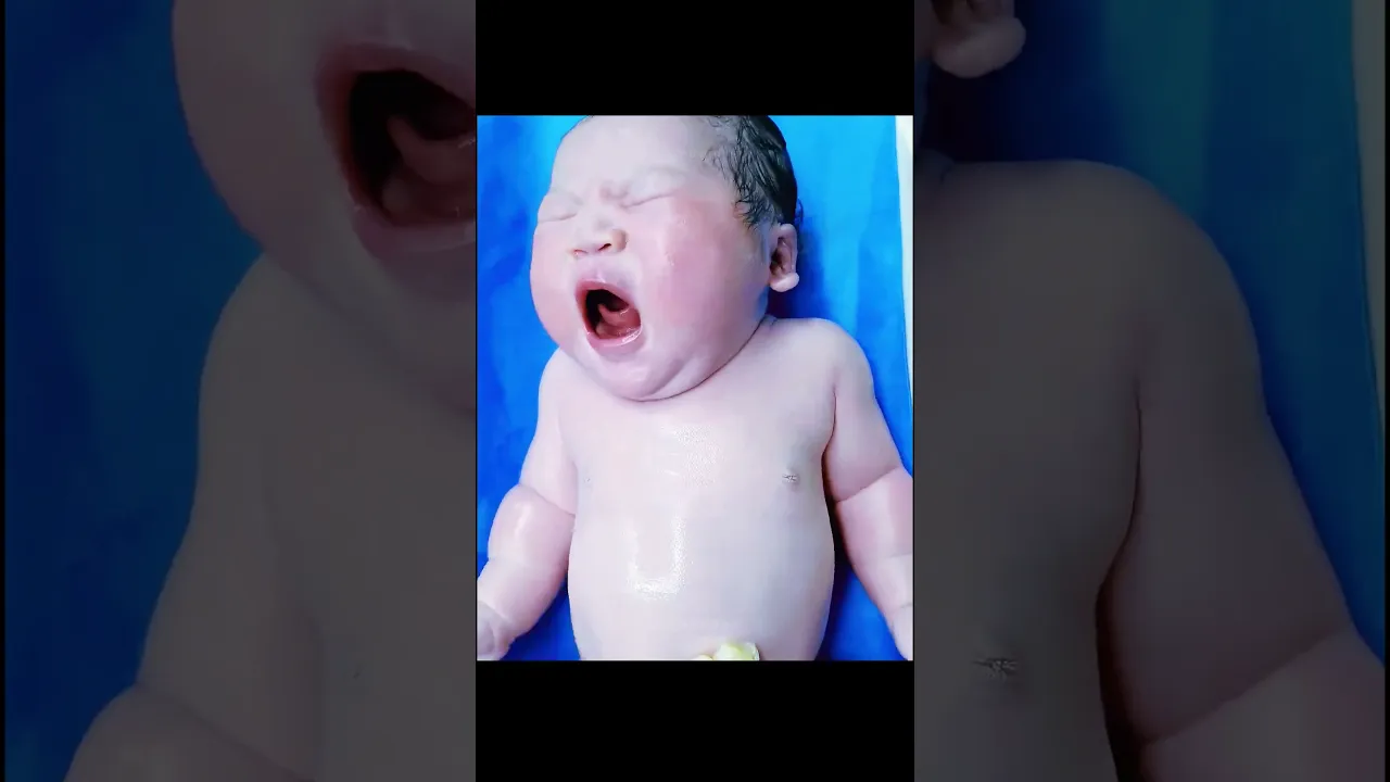 new born baby crying #baby