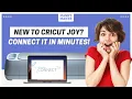 How to Connect Cricut Joy to Computer Tutorial Steps
