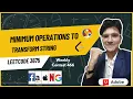 Minimum Operations to Transform String Leetcode 3675 Weekly Contest 466