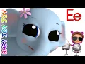 Learn Phonics Letter E Letter Recognition Ellie the Elephant