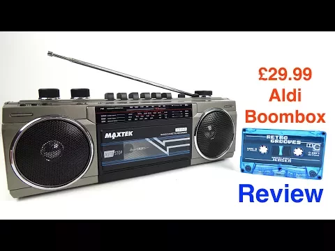 Download MP3 Aldi Specialbuys - Cassette Boombox Review (8 Jun 17)