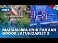 DETIK-DETIK Mahasiswa Jatuh dari Lantai 3 di Universitas Pakuan Bogor, Baru Selesai Ujian