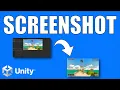 Best Way to take a Screenshot in Unity in 2023 using Unity Recorder