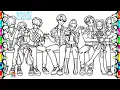 Download Lagu KPop Demon Hunters New Coloring Pages / Rumi x Jinu ❤️ Zoey x Mystery ❤️ Mira x Abby / NCS Music