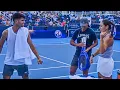 Alcaraz Shows Love to Jessica Pegula When She Shows Up at His Practice Cincinnati 2025