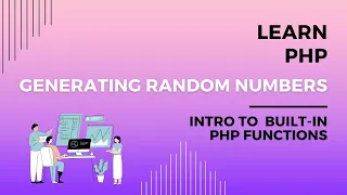 Generating Random Numbers in PHP Random Number Function with PHP Learn to Generate Random Numbers