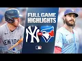 YANKEES vs BLUE JAYS Full Game Highlights August 16 2026 MLB Season