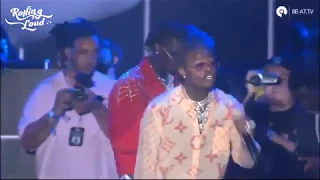 rolling loud miami 2019 young thug x gunna x lil baby live performing
