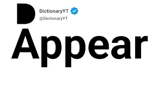 Appear Synonyms Thesaurus Similar Words