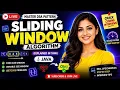 LIVE Sliding Window Algorithm in Java Crack LeetCode Coding Interviews Tamil