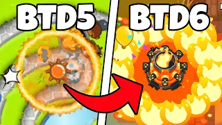 How Each Primary Monkey Changed from BTD5