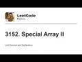 3152 Special Array II Leetcode Medium