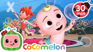JJ's Underwater ABCs! Learn and Dance 🫧 | Dance Party | CoComelon Nursery Rhymes & Kids Songs