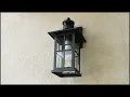 Installing A Decorative Outdoor Motion Light