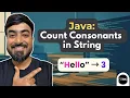 Java Program to Count Consonants in a String