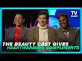 The Beauty s Anthony Ramos Tears Up at Compliments From Co-stars Ashton Kutcher and Jeremy Pope