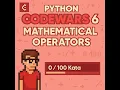 Challenge - 8-kyu Mathematical Operators Beginner LeetCode Journey