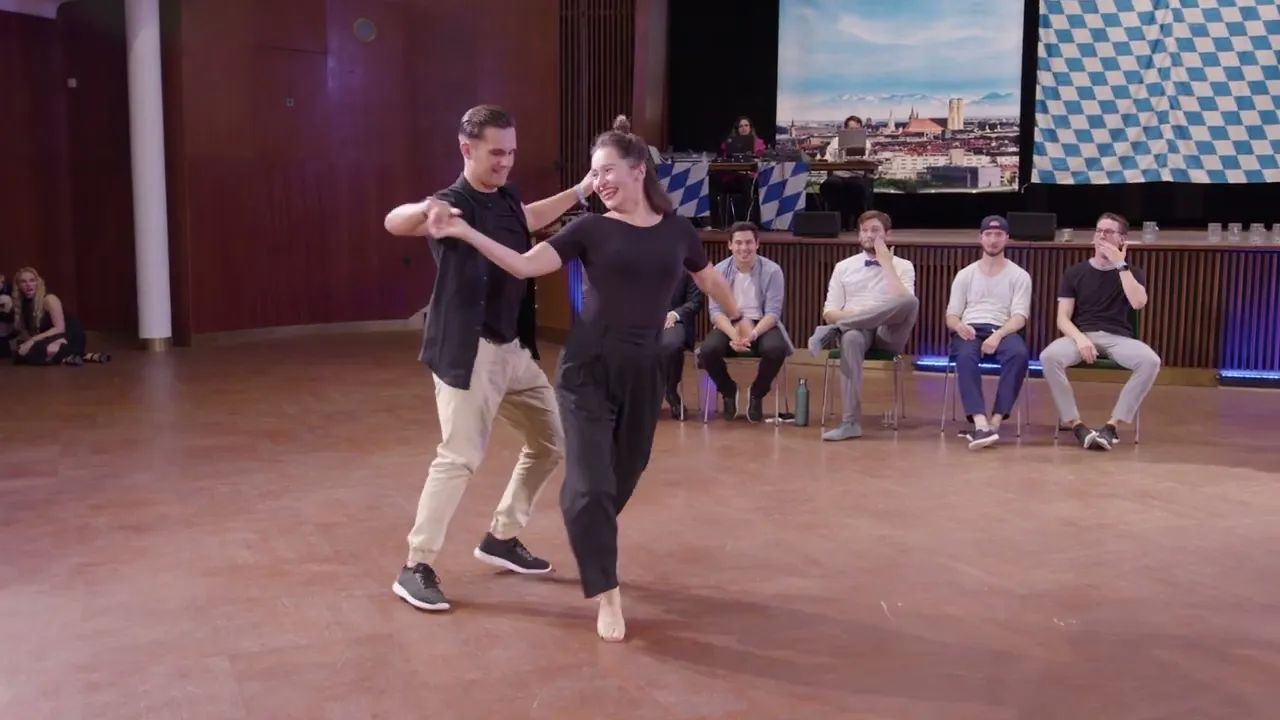 Byron Brunerie & Ekaterina Wolff - 2nd place All-Stars Jack&Jill Finals - Bavarian Open 2022