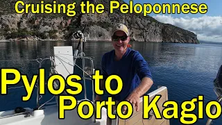 A mixed couple of days sailing from Pylos to Porto Kagio! (Sailing Dakini – Leave to Roam Ep. 68)