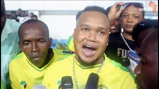 rey kigosi manara arudi kwa miguu simba bibi harusi tumemuoa wakichukua ubingwa bila kumfunga 
