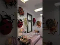 hanging my giant crochet bug sculptures