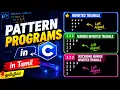 Inverted Triangle Pattern Programs in C Star Number in Tamil FAQ IT Interview Questions 2026