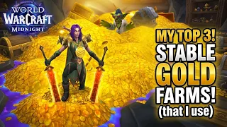 My TOP 3 Favorite STABLE Gold Farms In WoW That I Use To Make GOLD