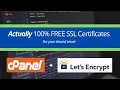 How to get a 100 Free SSL Certificate Cpanel Let s Encrypt