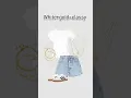Download Lagu “White + gold = instant luxe 🤍👛”#OutfitCombo #AestheticStyle #PinterestFashion #imthatgirl0