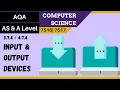 125 AQA A Level 7516-7517 SLR18 - 4 7 4 Input and output devices
