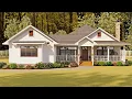 The Most Beautiful Modern 3 Bedroom Farmhouse Design with 2-Car Garage Home Office Porch ID