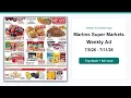 Martins Super Markets Weekly Ad 26 - 26 Best Deals