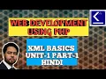 Web Development using PHP XML Basics Unit-1 Part-1 Hindi