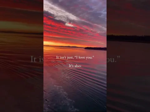 How To Say I Love You