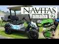 Yamaha G29 Golf Cart Navitas 4kw 600A AC Conversion Kit Install Plum Quick Motors