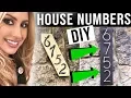 Floating House Number DIY Easy House Numbers Sign