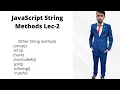 JavaScript - String Methods in JavaScript
