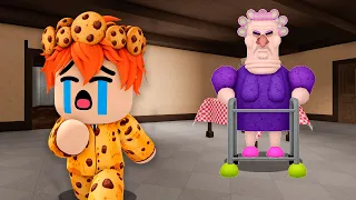 SOY UNA GALLETA Y ESCAPE DE LA ABUELA COME GALLETAS 🍪😎