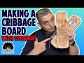 Making A Cribbage Board woodworking Project