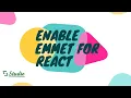 Emmet for React Js Visual Studio Code Extension