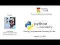 Parsing computational chemistry output files with python