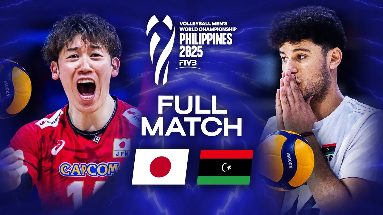 Japan 🇯🇵 vs. Libya 🇱🇾 - Men's World Championship 2025 | Full Match