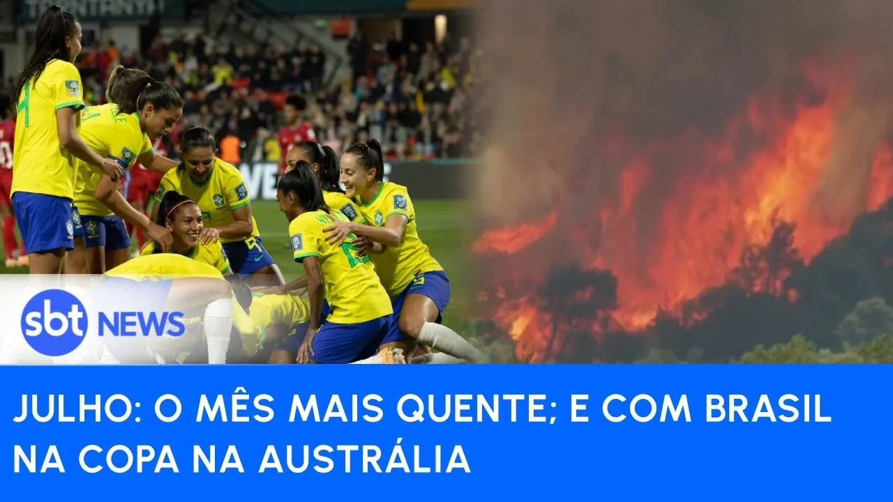 AO VIVO DA AUSTRÁLIA: Brasil na Copa | Onda de calor no mundo | Entenda os "ETs" nos Estados Unidos