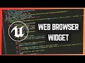 How To Create A Web Browser In Unreal Engine 5 Load HTML in Unreal Engine 5
