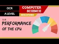 3 OCR A Level H406-H466 SLR1 - 1 1 Performance of the CPU