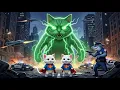 Download Lagu 👊💥Brave Kitten Battles a Giant Monster to Save the City! 🐱🔥 #ai #catshort #mew #aicat #story