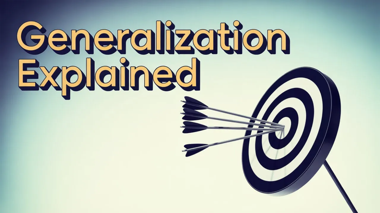 001 Generalization Ch03 P01